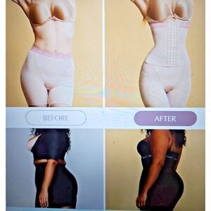 NWT Muse only Hourglass Waist Trainer Corset Power Mesh Waist Medium